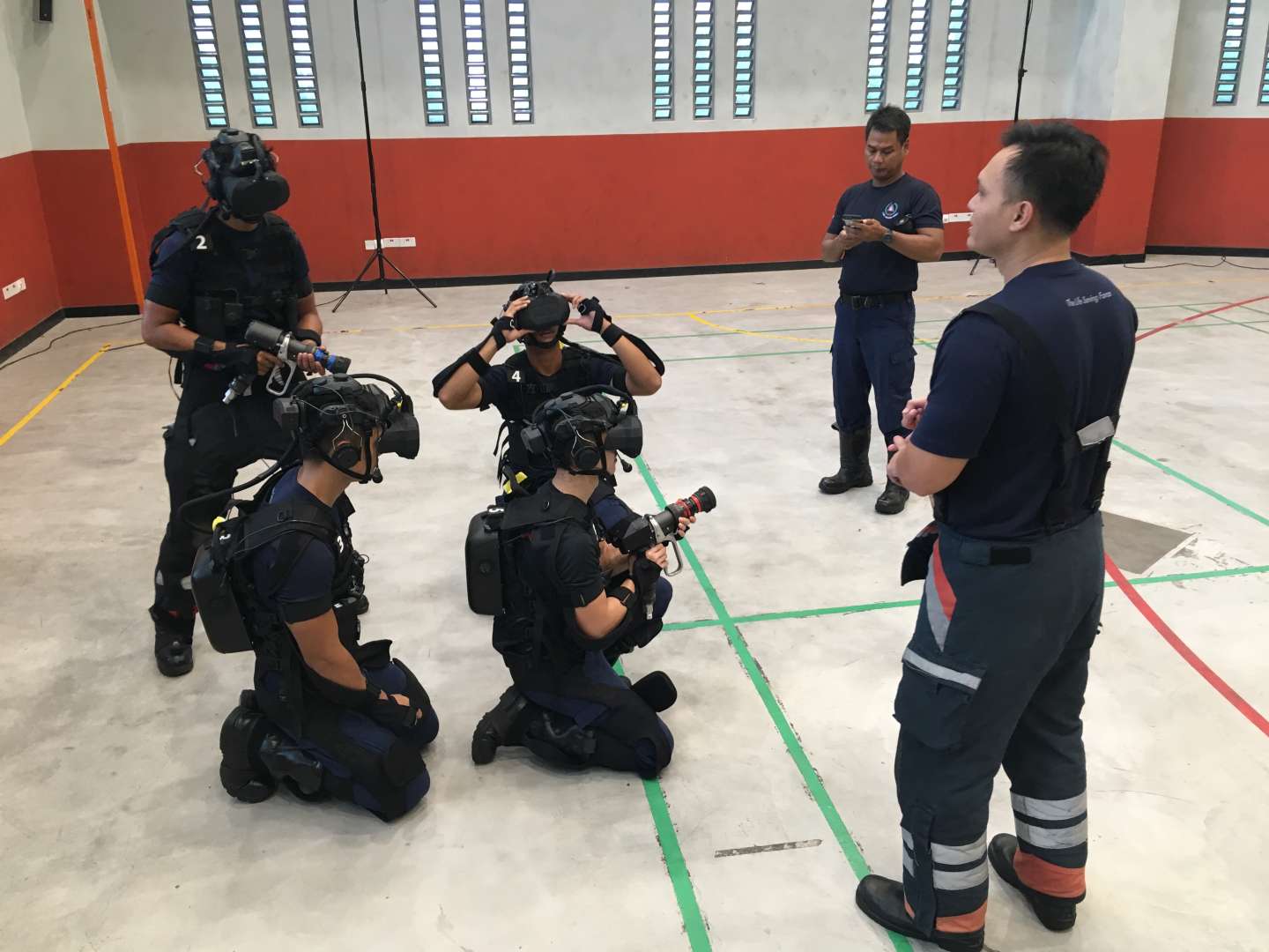 RE-liON wint met nieuwste VR-trainingssysteem contract voor brandweer Singapore